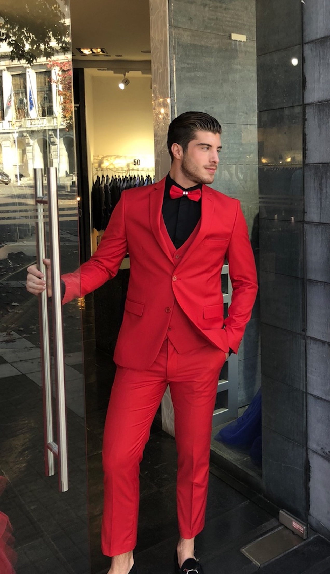Shop costume mariage homme rouge Discount