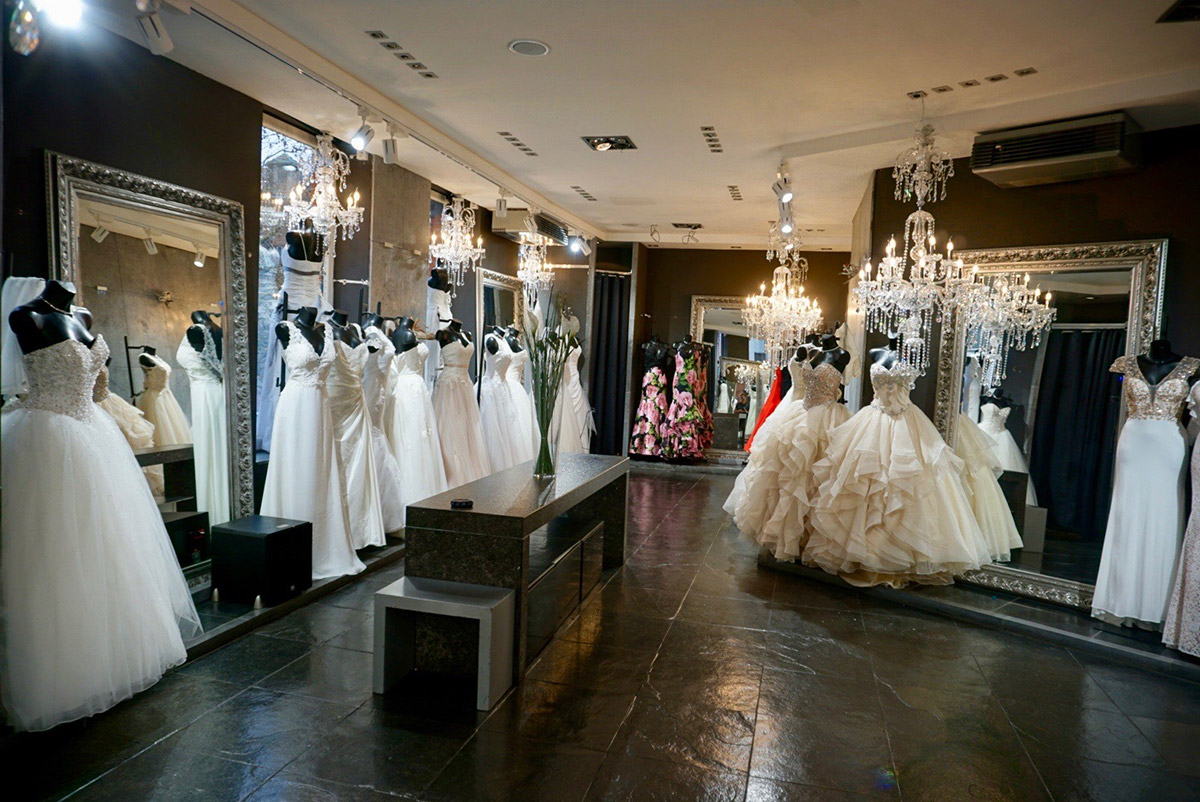 magasin de robes de mariée