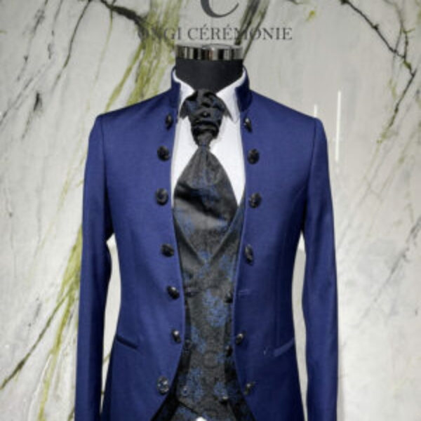 Costume Bergamo Bleu