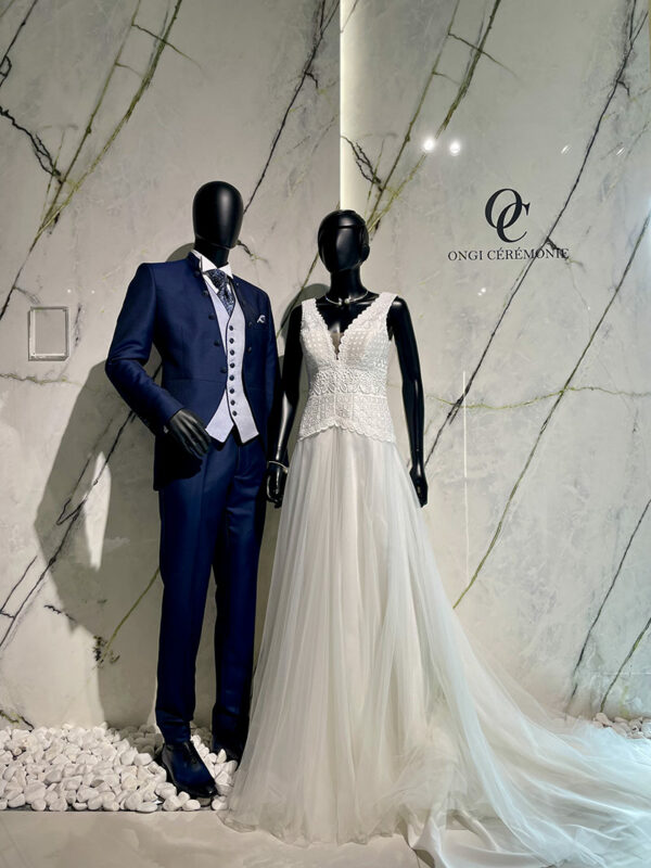 Costume bleu marine
