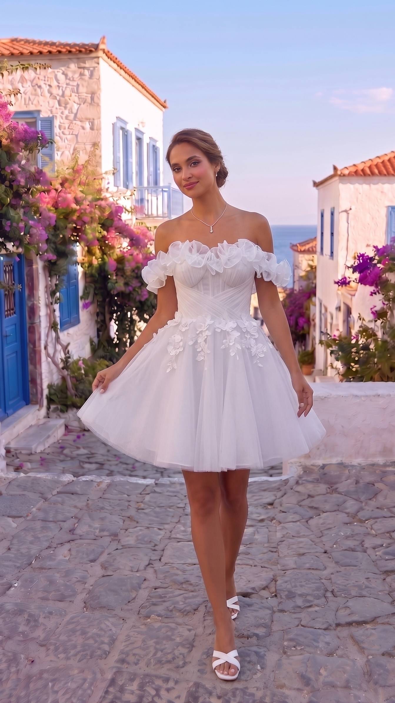 Robe de mariée courte Gironde