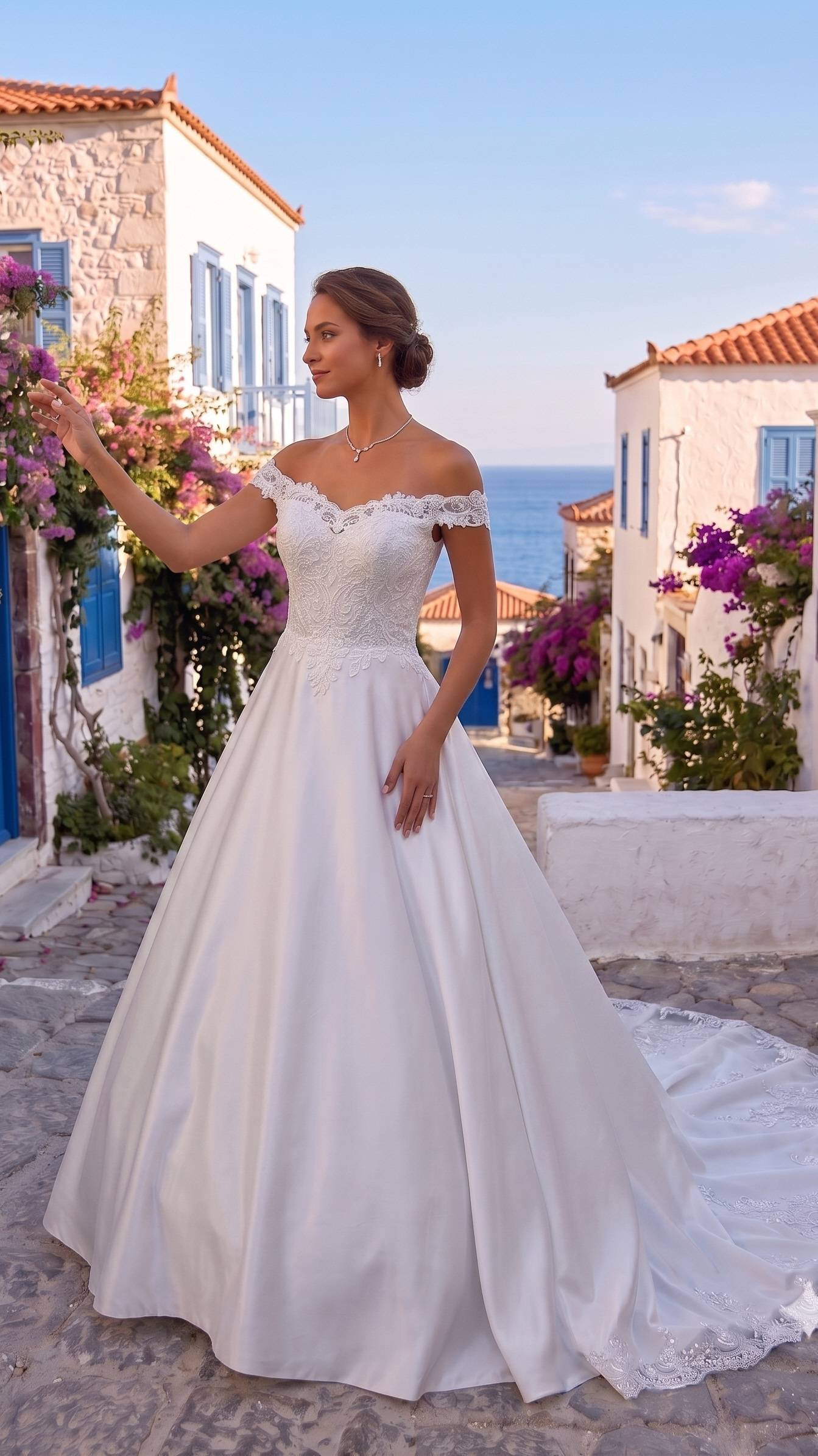Robe de mariée romantique Lille