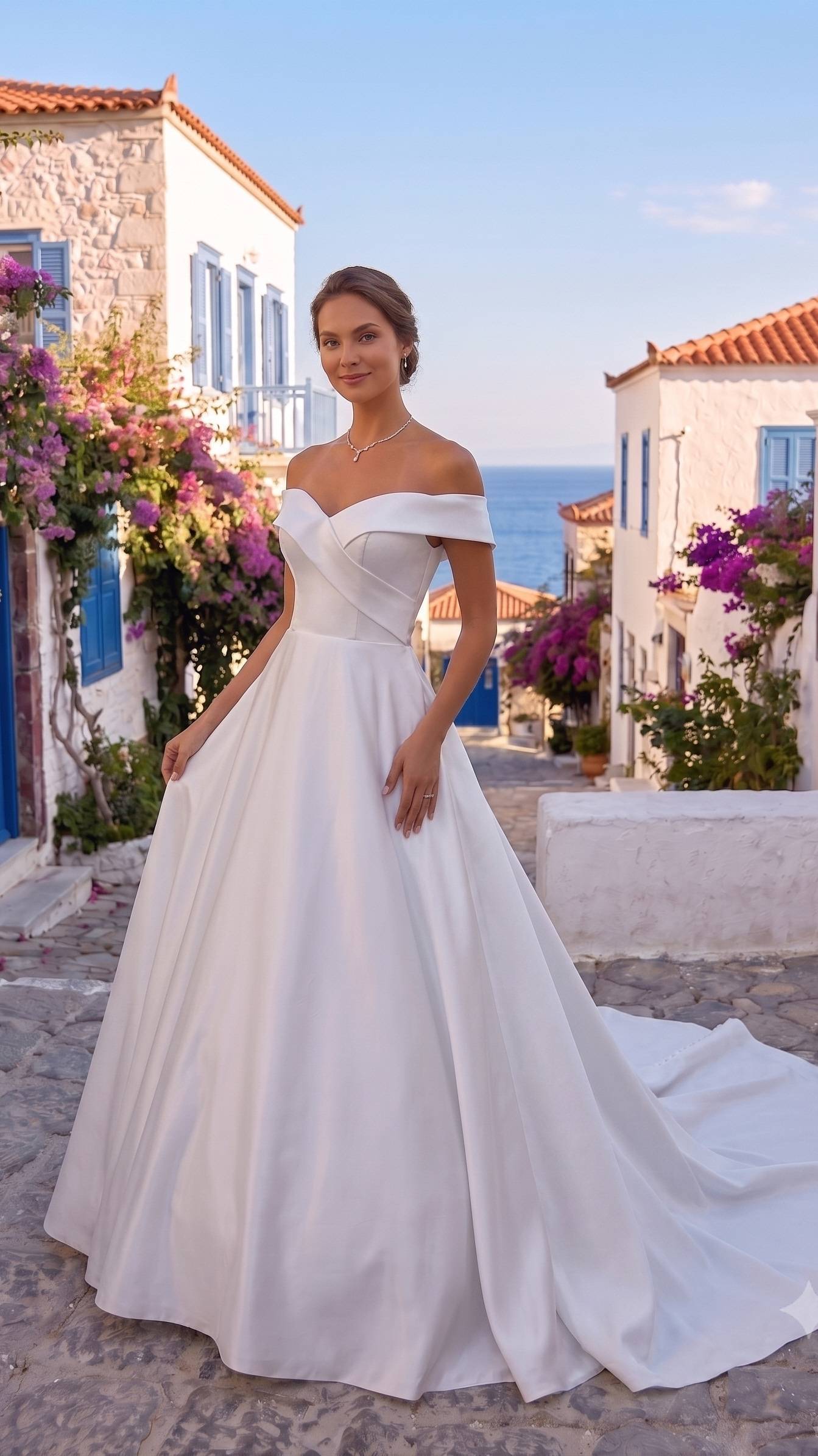 Robe de mariée romantique Marseille