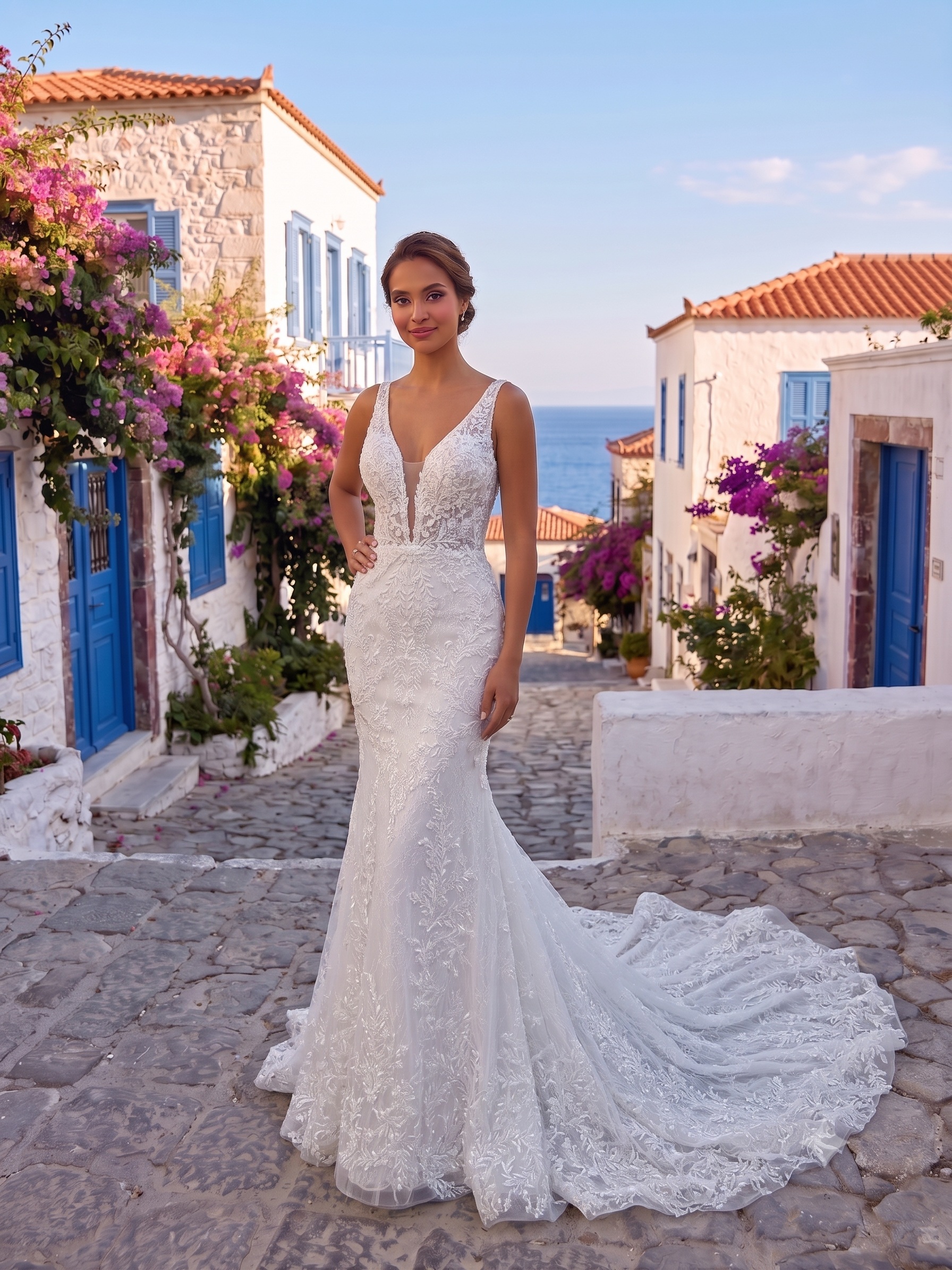 Robe sirène style Zaragoza