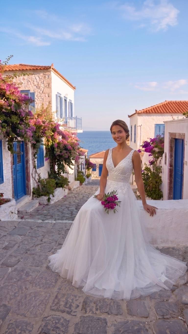 Robe de mariée bohème Ancona
